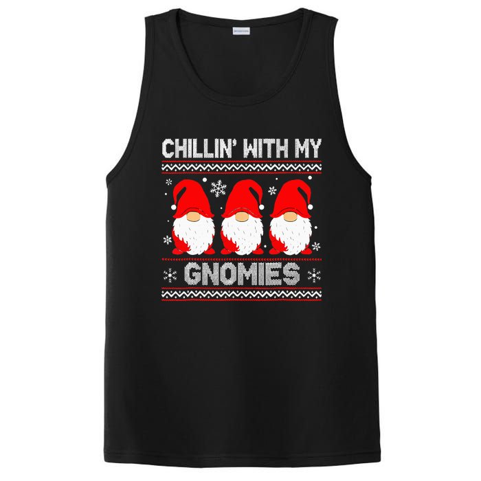 Festive Gnome Family Christmas Matching Outfits PosiCharge Competitor Tank