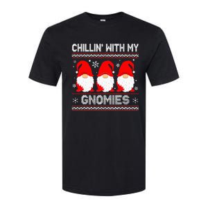 Festive Gnome Family Christmas Matching Outfits Softstyle CVC T-Shirt