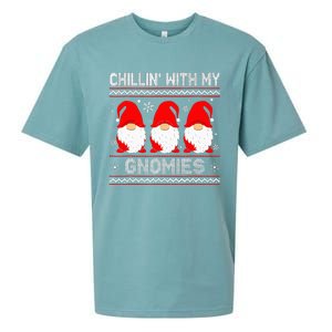 Festive Gnome Family Christmas Matching Outfits Sueded Cloud Jersey T-Shirt