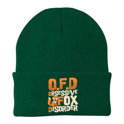 Fox Gifts For Fox Lovers Women Vintage Red Foxes Smart Knit Cap Winter Beanie