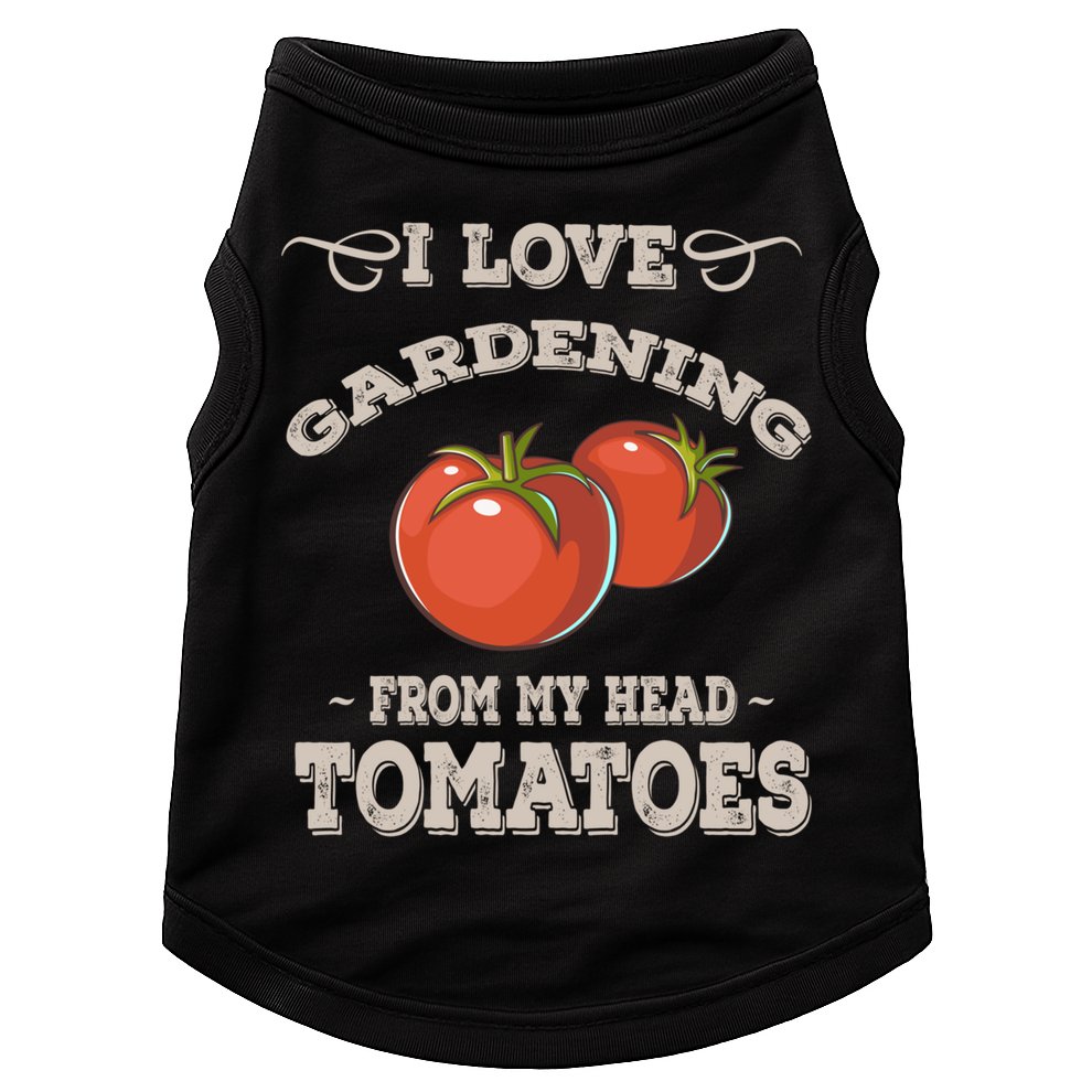 Funny Gardening Funny Gift Meaningful Gift Garden Growing Tomatoes Sweater Doggie Tank