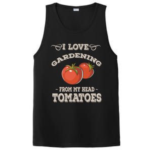 Funny Gardening Funny Gift Meaningful Gift Garden Growing Tomatoes Sweater PosiCharge Competitor Tank