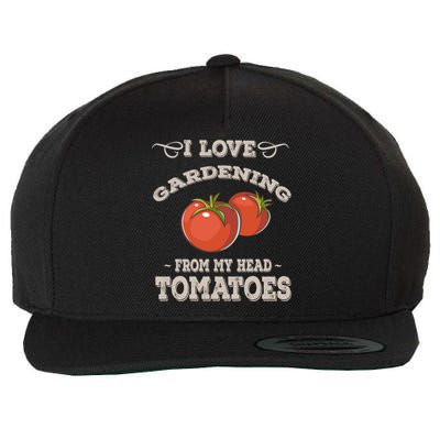 Funny Gardening Funny Gift Meaningful Gift Garden Growing Tomatoes Sweater Wool Snapback Cap