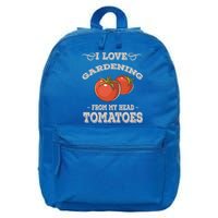 Funny Gardening Funny Gift Meaningful Gift Garden Growing Tomatoes Sweater 16 in Basic Backpack