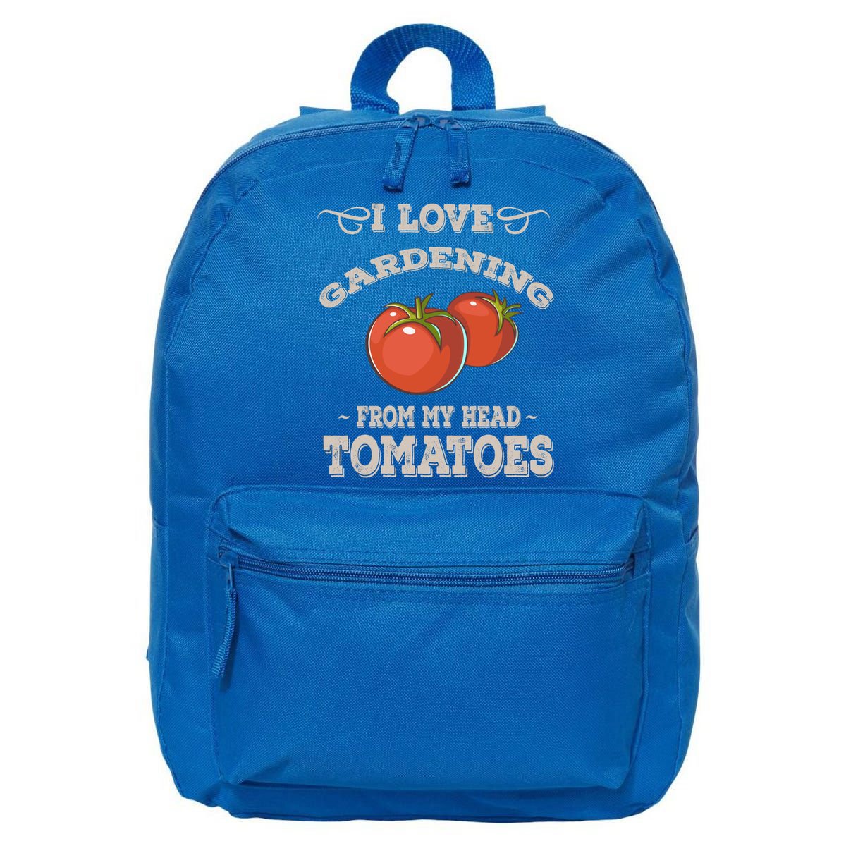 Funny Gardening Funny Gift Meaningful Gift Garden Growing Tomatoes Sweater 16 in Basic Backpack