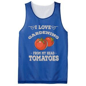 Funny Gardening Funny Gift Meaningful Gift Garden Growing Tomatoes Sweater Mesh Reversible Basketball Jersey Tank