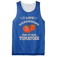 Funny Gardening Funny Gift Meaningful Gift Garden Growing Tomatoes Sweater Mesh Reversible Basketball Jersey Tank