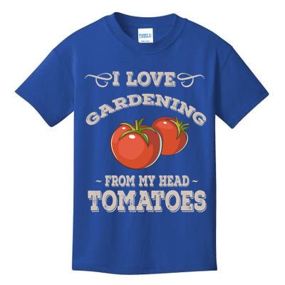 Funny Gardening Funny Gift Meaningful Gift Garden Growing Tomatoes Sweater Kids T-Shirt