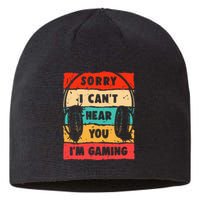 Funny Gamer For Teens Video Gaming Sustainable Beanie