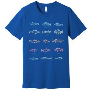 Fishing Gift Fish Fisher Hobby Lake Fishing Gift Premium T-Shirt