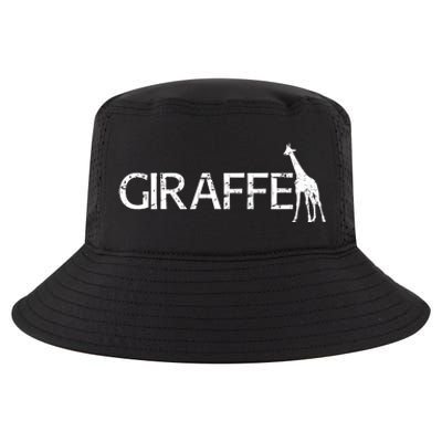 Funny Gift For Giraffe Lover Logo Cool Comfort Performance Bucket Hat