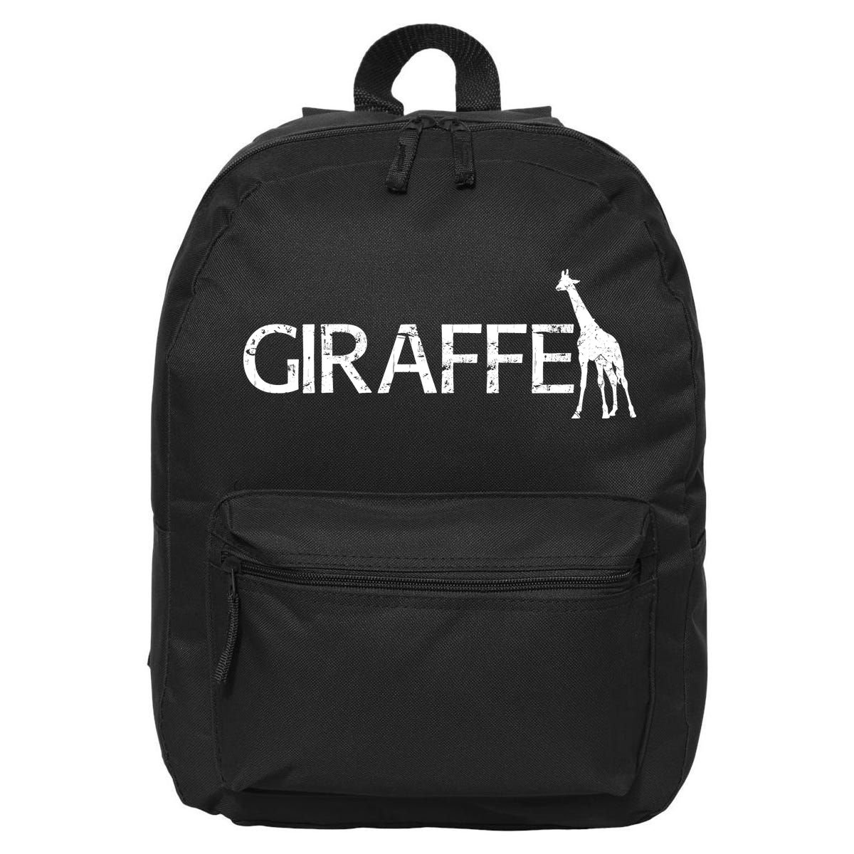 Funny Gift For Giraffe Lover Logo 16 in Basic Backpack
