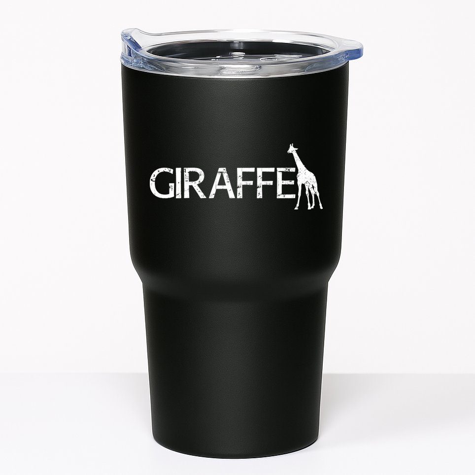 Funny Gift For Giraffe Lover Logo Tumbler