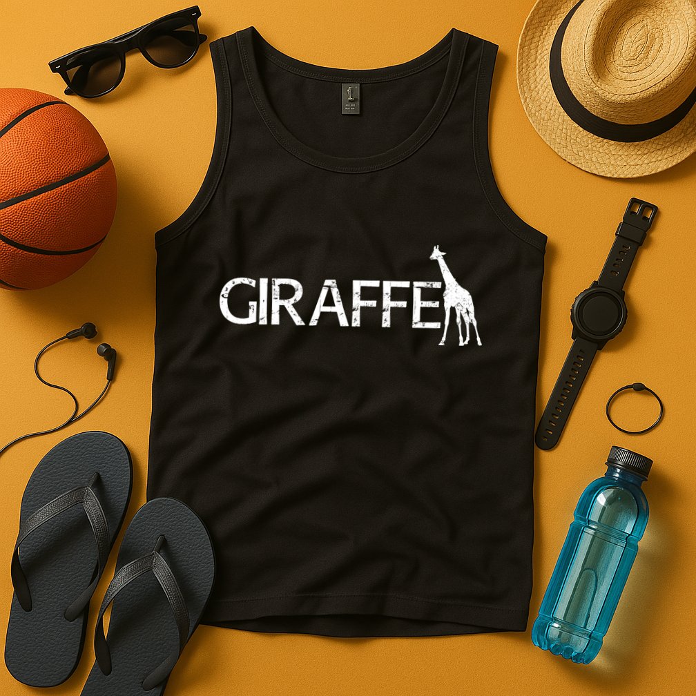 Funny Gift For Giraffe Lover Logo Tank Top