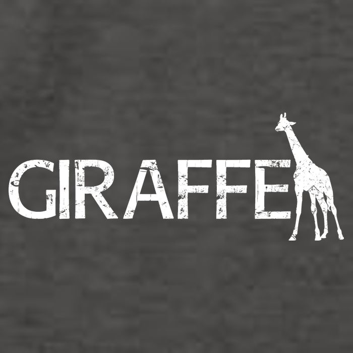 Funny Gift For Giraffe Lover Logo Vector Backpack