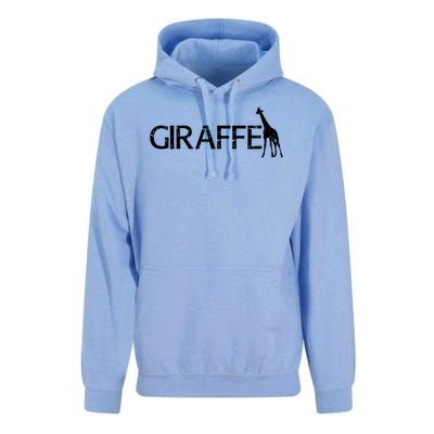 Funny Gift For Giraffe Lover Logo Unisex Surf Hoodie