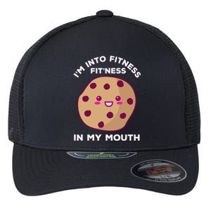 Funny Gym Fitness Workout Kawaii Cookie Baker Baking Bake Gift Flexfit Unipanel Trucker Cap