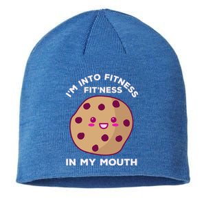 Funny Gym Fitness Workout Kawaii Cookie Baker Baking Bake Gift Sustainable Beanie