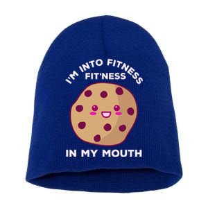 Funny Gym Fitness Workout Kawaii Cookie Baker Baking Bake Gift Short Acrylic Beanie