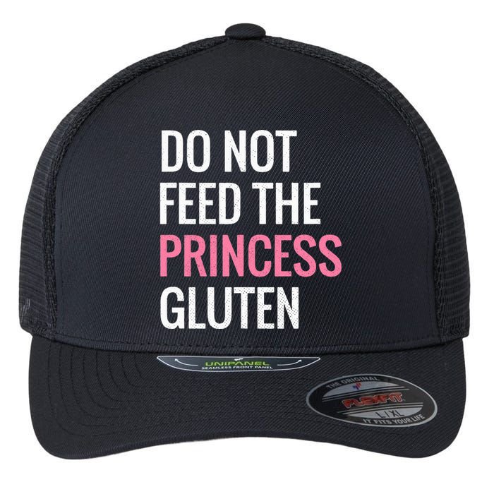 Funny Gluten Free Design Gluten Free Princess Designs Flexfit Unipanel Trucker Cap