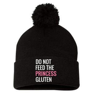 Funny Gluten Free Design Gluten Free Princess Designs Pom Pom 12in Knit Beanie