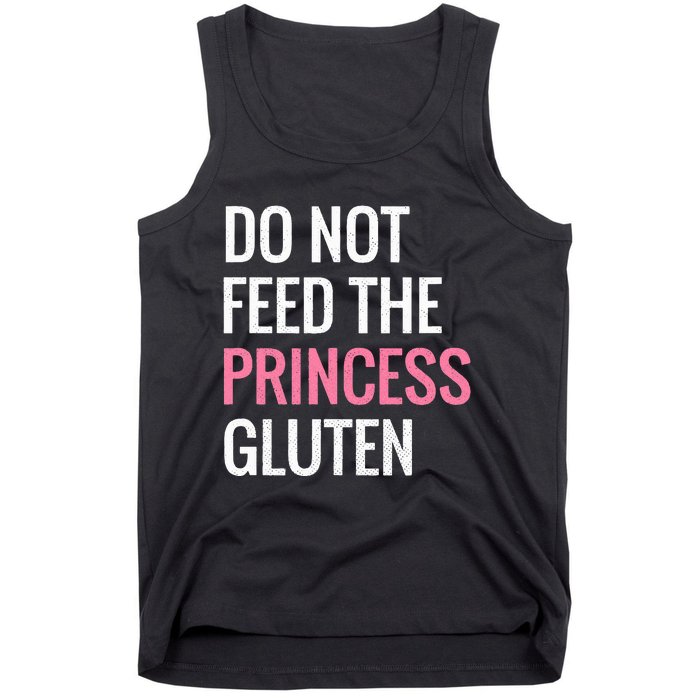 Funny Gluten Free Design Gluten Free Princess Designs Tank Top