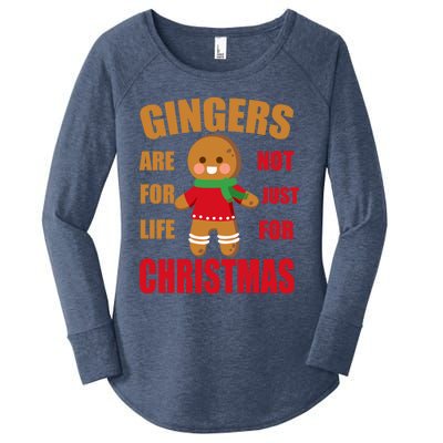 Funny Gingers For Life Not Just For Christmas Gift Idea Gift Women's Perfect Tri Tunic Long Sleeve Shirt