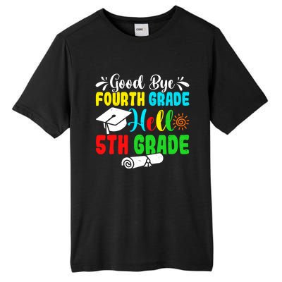 Fun Goodbye Fourth Grade Hello 5Th Grade Last Day Of School Great Gift Tall Fusion ChromaSoft Performance T-Shirt