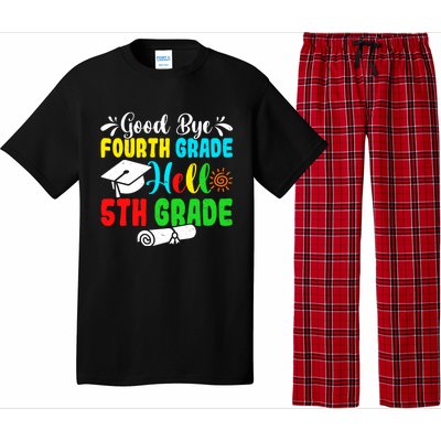 Fun Goodbye Fourth Grade Hello 5Th Grade Last Day Of School Great Gift Pajama Set