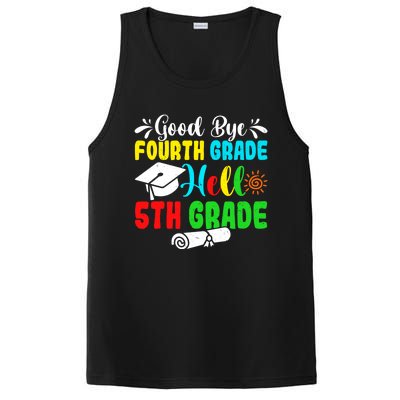 Fun Goodbye Fourth Grade Hello 5Th Grade Last Day Of School Great Gift PosiCharge Competitor Tank