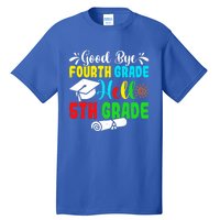 Fun Goodbye Fourth Grade Hello 5Th Grade Last Day Of School Great Gift Tall T-Shirt