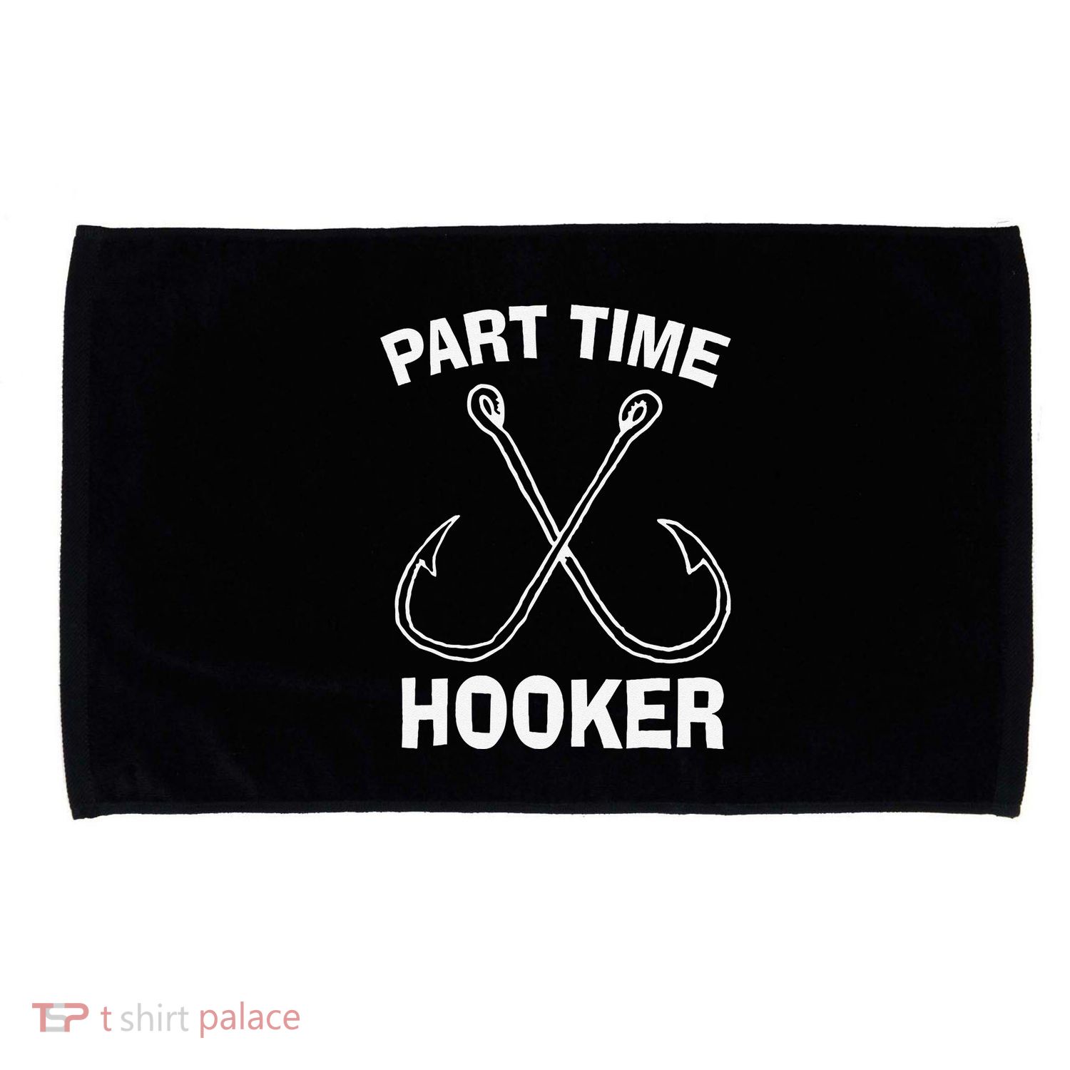 Fishing Gear Funny Part Time Vintage Gift Hooker Microfiber Hand Towel
