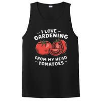 Funny Gardening From My Head Tomatoes PosiCharge Competitor Tank