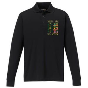 Funny Gardening Gift Succulent Gardener Mother's Day Plant Performance Long Sleeve Polo