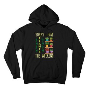 Funny Gardening Gift Succulent Gardener Mother's Day Plant Hoodie