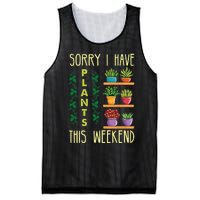 Funny Gardening Gift Succulent Gardener Mother's Day Plant Mesh Reversible Basketball Jersey Tank