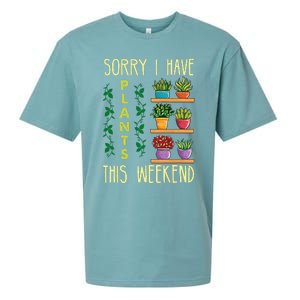 Funny Gardening Gift Succulent Gardener Mother's Day Plant Sueded Cloud Jersey T-Shirt