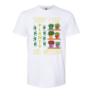 Funny Gardening Gift Succulent Gardener Mother's Day Plant Softstyle CVC T-Shirt