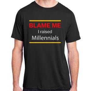 Funny Generational Graphic For Parents Adult ChromaSoft Performance T-Shirt