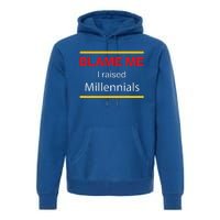 Funny Generational Graphic For Parents Premium Hoodie