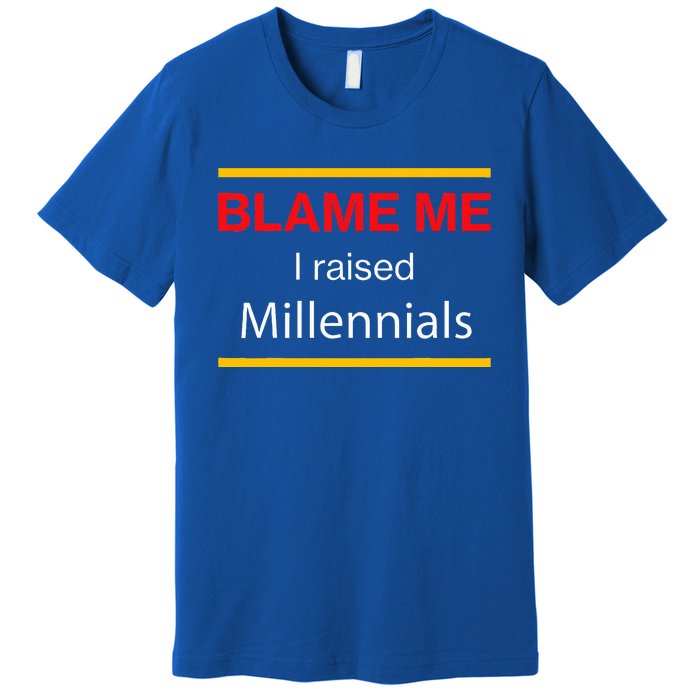 Funny Generational Graphic For Parents Premium T-Shirt