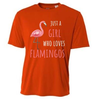 Flamingo Great Gift/ Gift Who Loves Flamingos Gift Cooling Performance Crew T-Shirt