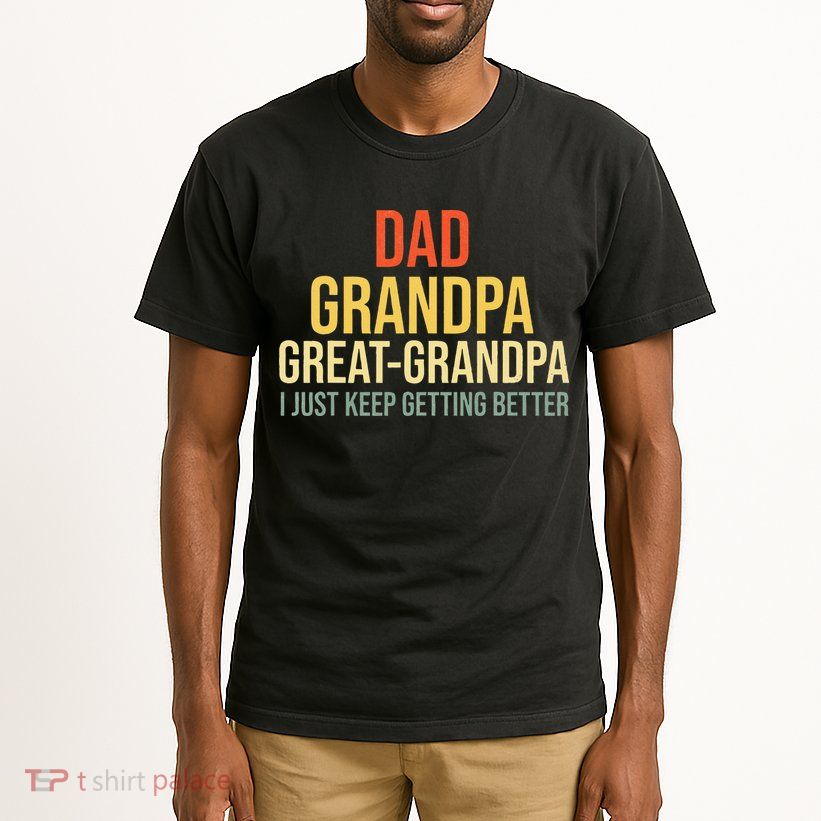 Funny Great Grandpa For Fathers Day Tall T-Shirt