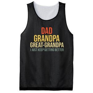 Funny Great Grandpa For Fathers Day Mesh Reversible Basketball Jersey Tank