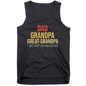 Funny Great Grandpa For Fathers Day Tank Top