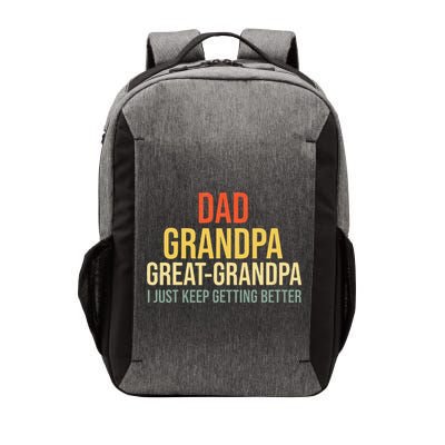 Funny Great Grandpa For Fathers Day Vector Backpack