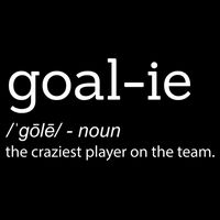 Funny Goalie Goalkeeper Definition Soccer Hockey Player Gift Meaningful Gift Cooling Performance Crew T-Shirt