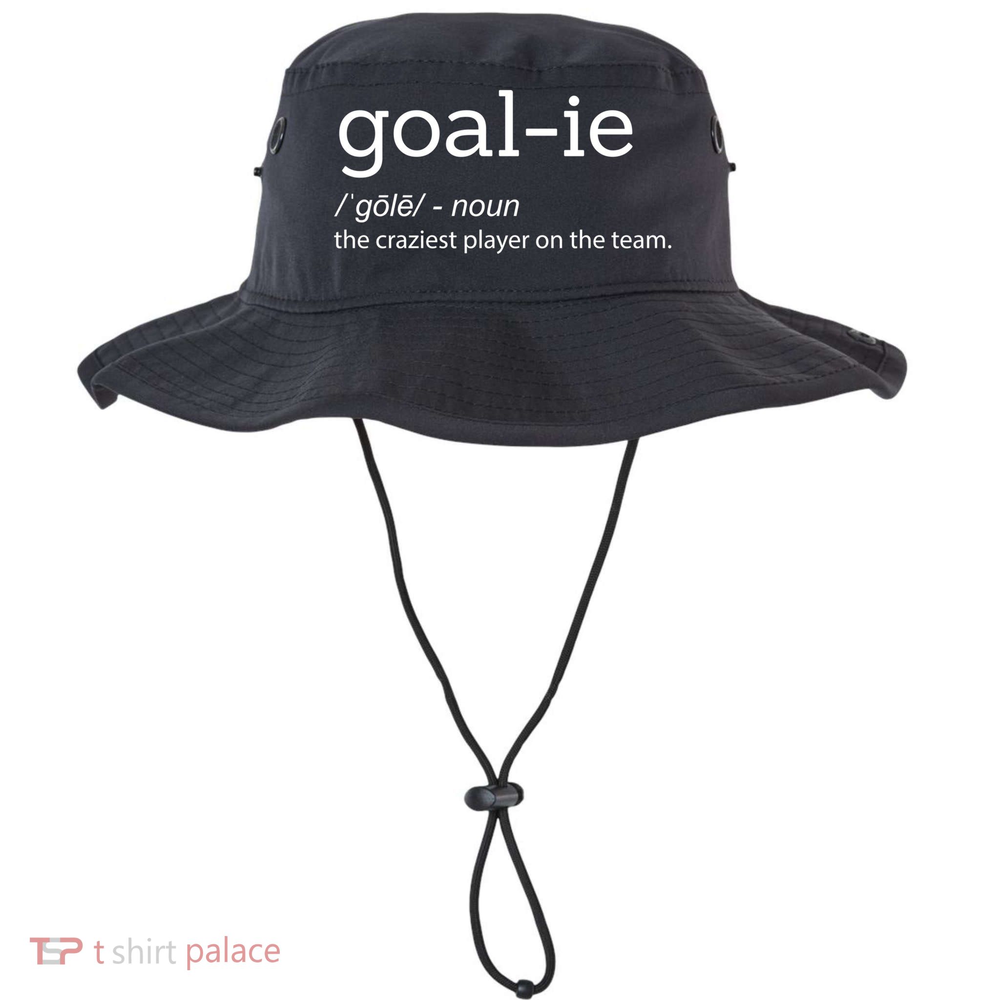 Funny Goalie Goalkeeper Definition Soccer Hockey Player Gift Meaningful Gift Bucket Hat