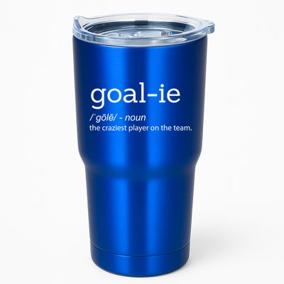 Funny Goalie Goalkeeper Definition Soccer Hockey Player Gift Meaningful Gift Tumbler