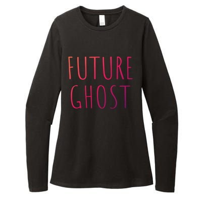 Future Ghost Gift Womens CVC Long Sleeve Shirt